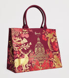 Harrods cotton tote bag, imported from the UK