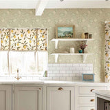Morris & Co Apple and Leaves wallpaper green imported from the UK