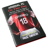 Arsenal On This Day hardback personalised book UK version