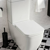 Argos Croydex Leven Plastic Square Toilet Seat - White- Buy online at McGrocer
