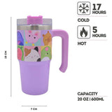 Hox Squishmallow travel coffee cup 600ml, imported from the UK