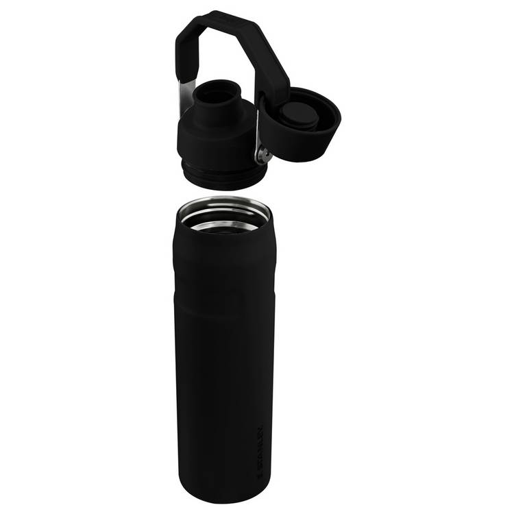 Stanley AeroLight IceFlow Black water bottle 600ml - British product