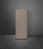 Retro Stainless Steel Fridge with Humidity Control and Temperature Zone