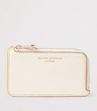 Aspinal of London leather zipped coin and card holder, imported from the UK