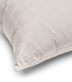 Vispring cotton down-filled pillow 90cm x 50cm (British brand)