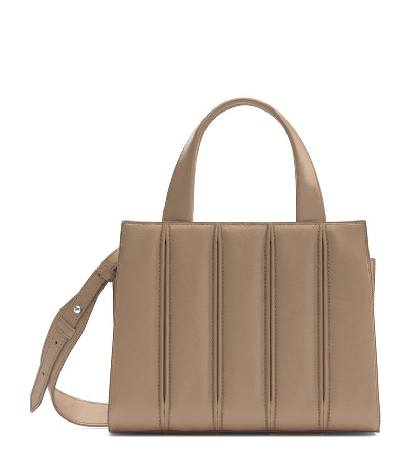 Max Mara small quilted Whitney top-handle bag, imported from the UK