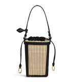 Alaïa small wicker bucket bag H19cm (British brand)