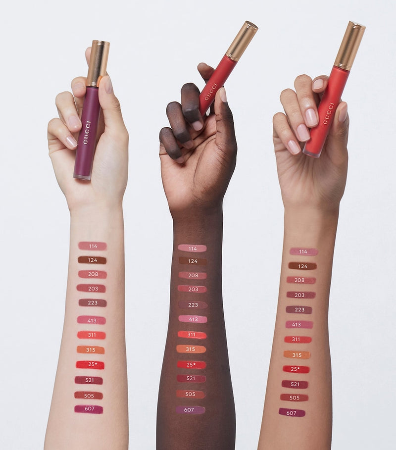 Gucci liquid matte lipstick, UK version