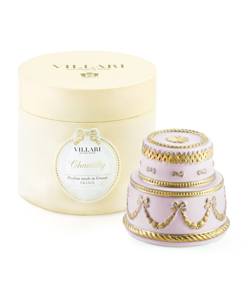 Villari baby Chantilly cake candle 175g - British product