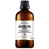 Amphora Jojoba carrier oil 100ml glass bottle - British product