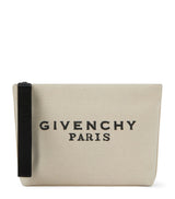Harrods Givenchy Canvas Logo Pouch Makeup Bag- Buy online at McGrocer