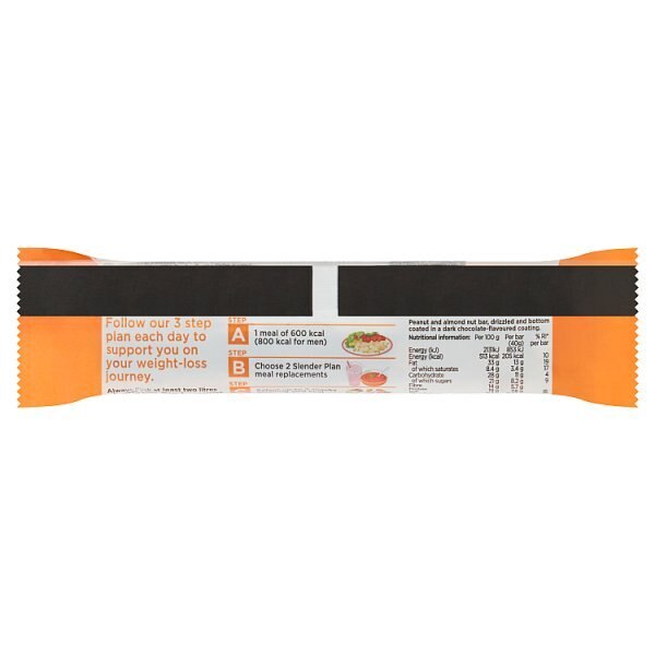 Superdrug Slenderplan Dark Chocolate & Peanut GOODS Superdrug