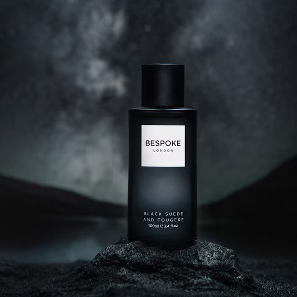 Bespoke Black Suede & Fougere Eau de Parfum 100ml - British product