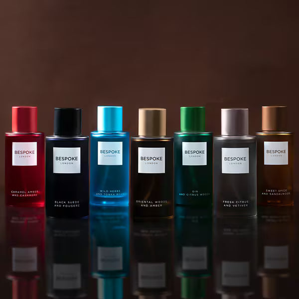 Bespoke Black Suede & Fougere Eau de Parfum 100ml - British product