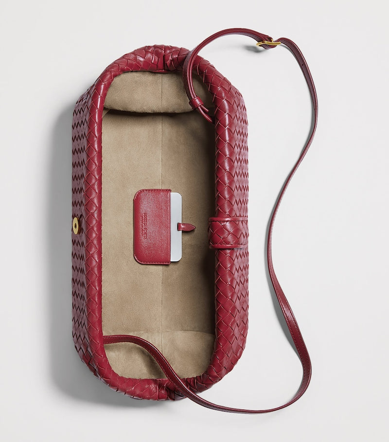 Bottega Veneta Lauren 1979 clutch bag lambskin Intrecciato - British product