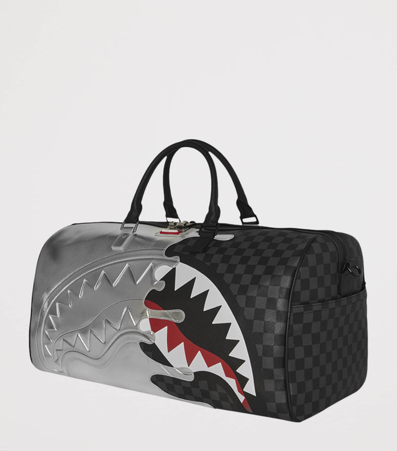 Sprayground duffle bag Silver Side Drip - British product