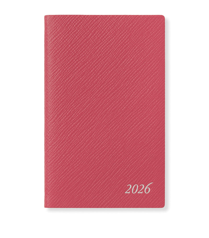 Smythson Panama Leather Weekly Diary 2026 (British brand)