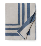Pratesi Tre Righe throw 130cm x 178cm, imported from the UK