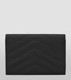 Saint Laurent leather quilted wallet, UK version