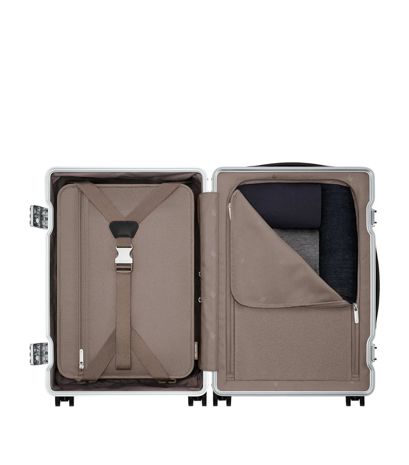 Carl Friedrik Carry-On Suitcase 56cm aluminium (British brand)