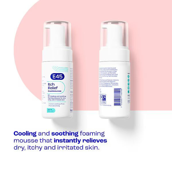 E45 Itch Relief Mousse Coolmousse - British product