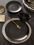 Black Bronx 12 piece dinner set - British product