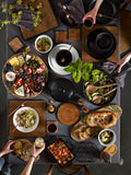 Black Bronx 12 piece dinner set - British product