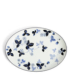 Wedgwood Wild Strawberry Inky Blue oval plate 30cm (British brand)