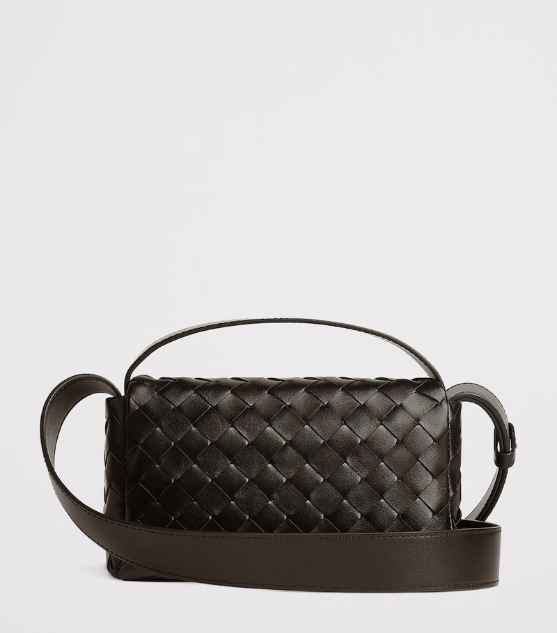 Bottega Veneta mini leather cross-body bag, UK version