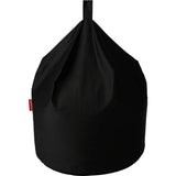 Kaikoo fabric bean bag jet black, UK version