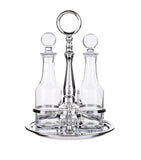 Greggio silver plated Georgian cruet set - British product