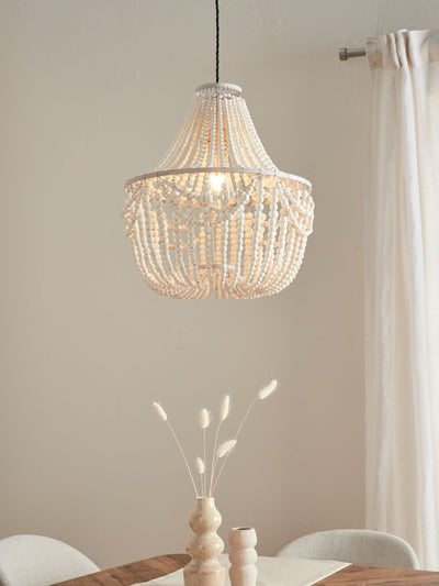 Next Tahlia White Large Easy Fit Ceiling Pendant Light Shade- Buy online at McGrocer