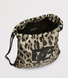 Dolce&Gabbana Kids leopard print drawstring backpack (British brand)