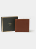 Osprey London brown leather billfold wallet, UK version