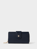 Osprey London blue Adaline medium leather purse (British brand)