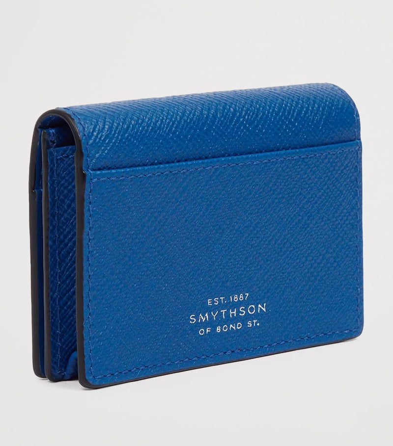 Smythson Panama leather card holder, UK version