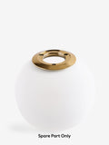 Gold Pasadena glass shade spare part (British brand)