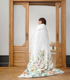 Floral Print King Duvet Cover in Ultra-Soft Cotton, 230cm x 220cm