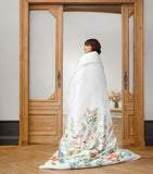 Floral Print King Duvet Cover in Ultra-Soft Cotton, 230cm x 220cm