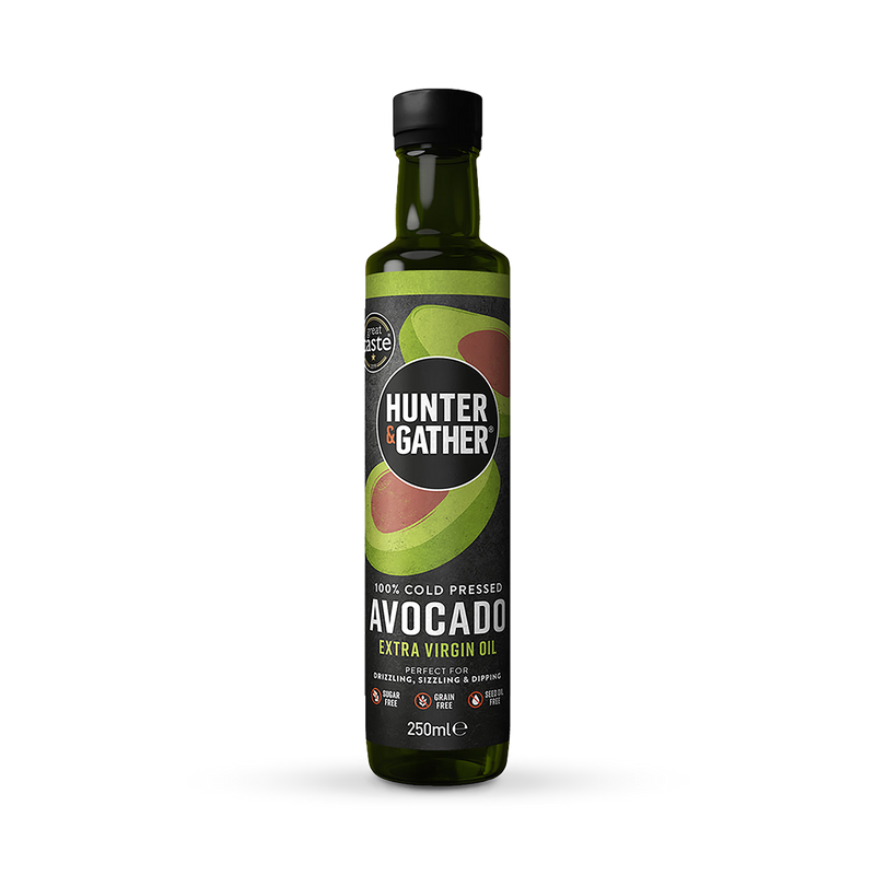 Hunter Gather extra virgin avocado oil 250ml, UK version