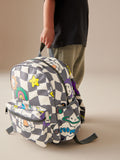 Check Fun Faces backpack for kids, imported from the UK