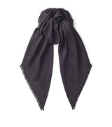 Harrods Jimmy Choo Emani Silk-Wool Scarf 140cm x 140cm- Buy online at McGrocer