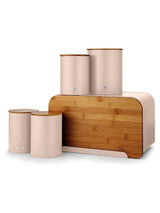 Next Tower Pink Scandi 5 Piece Kitchen Storage Set- Buy online at McGrocer