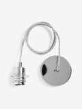 Chrome Cable Kit with adjustable drop, UK version