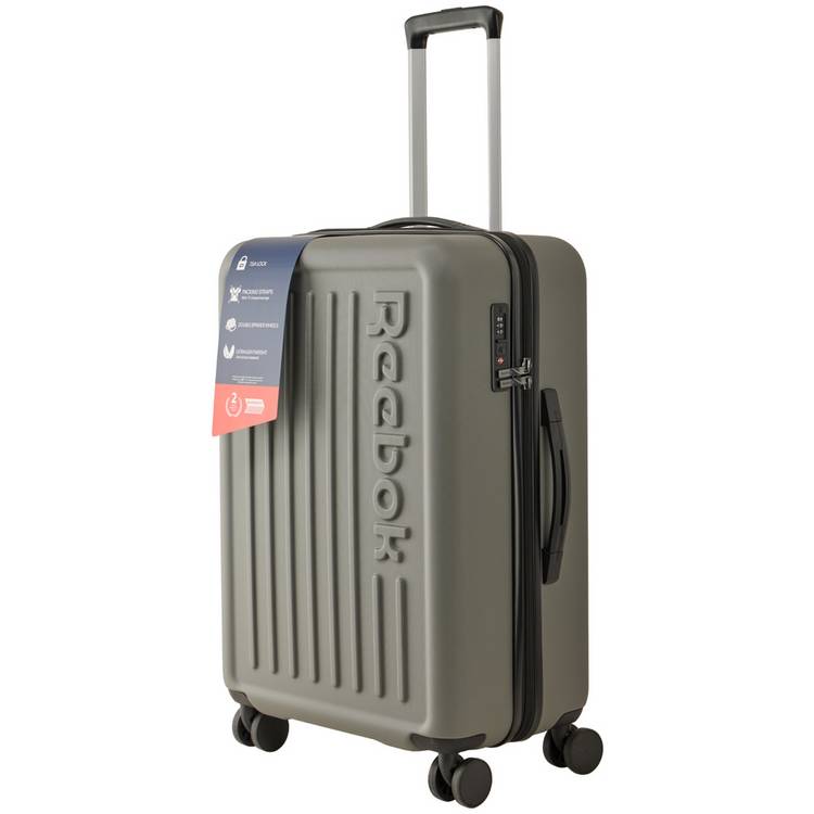 Reebok Ogle hard trolley case with eight wheels - British product