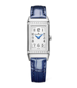 Harrods Jaeger-LeCoultre Stainless Steel and Diamond Reverso One Duetto Watch 20mm- Buy online at McGrocer