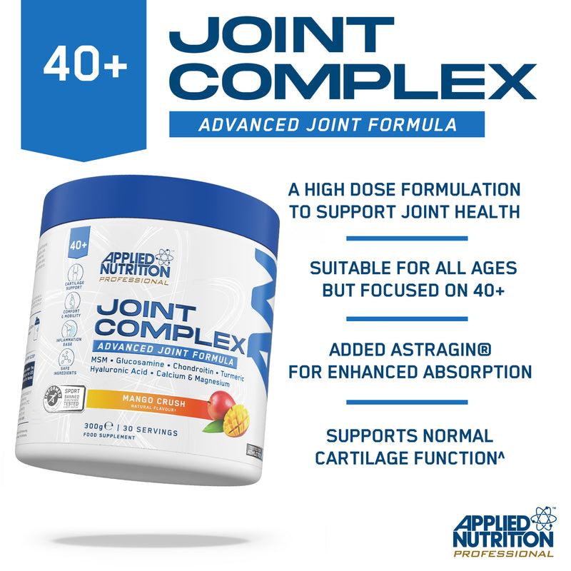 Applied Nutrition Joint Complex Support Powder Mango Crush 300g (British brand)