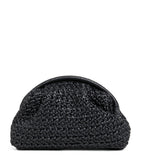 Eleventy hand-woven raffia clutch bag (British brand)
