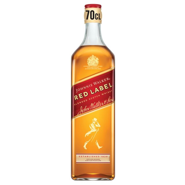 Johnnie Walker Red Label Blended Scotch Whisky   70cl - McGrocer