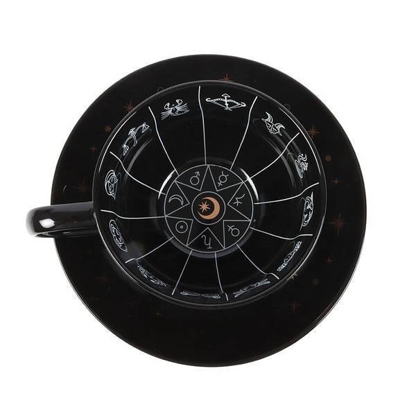 Something Different Astrology Fortune Telling Tea Cup Bone China 500ml (British brand)
